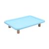 Raised Pet Feeder Stand Non Slip Base   Edges Prevent Vomiting Reduce Neck Strain Pet Food Stand For Cats Small Dogs