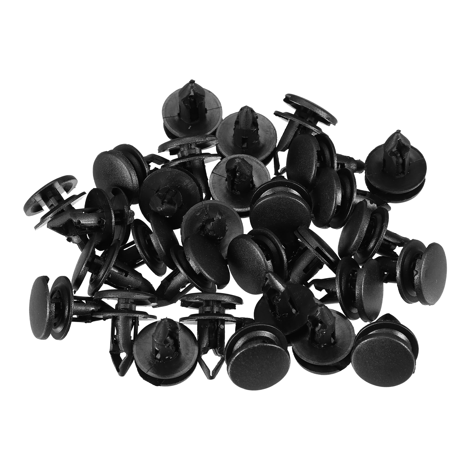 

Motoforti Fender Liner Bumper Cover Splash Shield Push Type Retainer Clip for Honda Accord 2011-2017 Plastic No.90667TC0U01ZA Black 30pcs чёрный