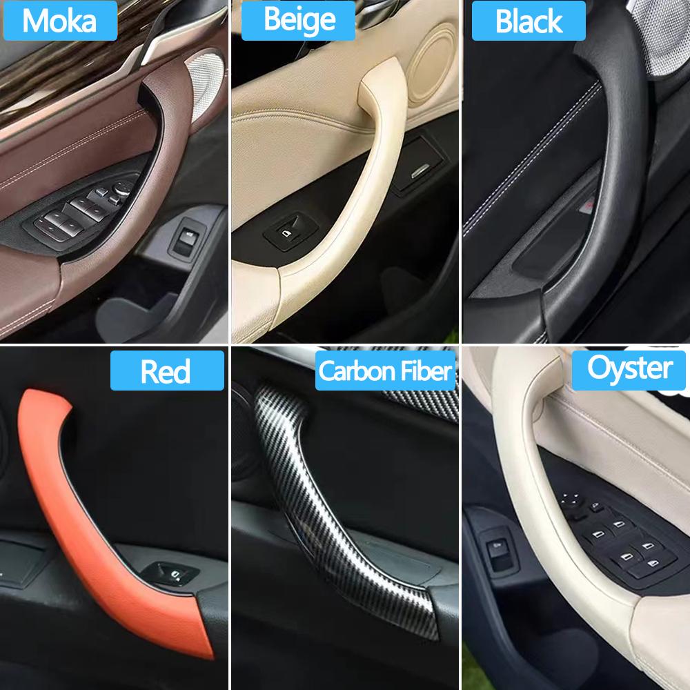 Car Interior Front Rear Left Right Door Pull Handle Outer Cover Trim Replacement For BMW X1 X2 F48 F49 F39 2016-2020