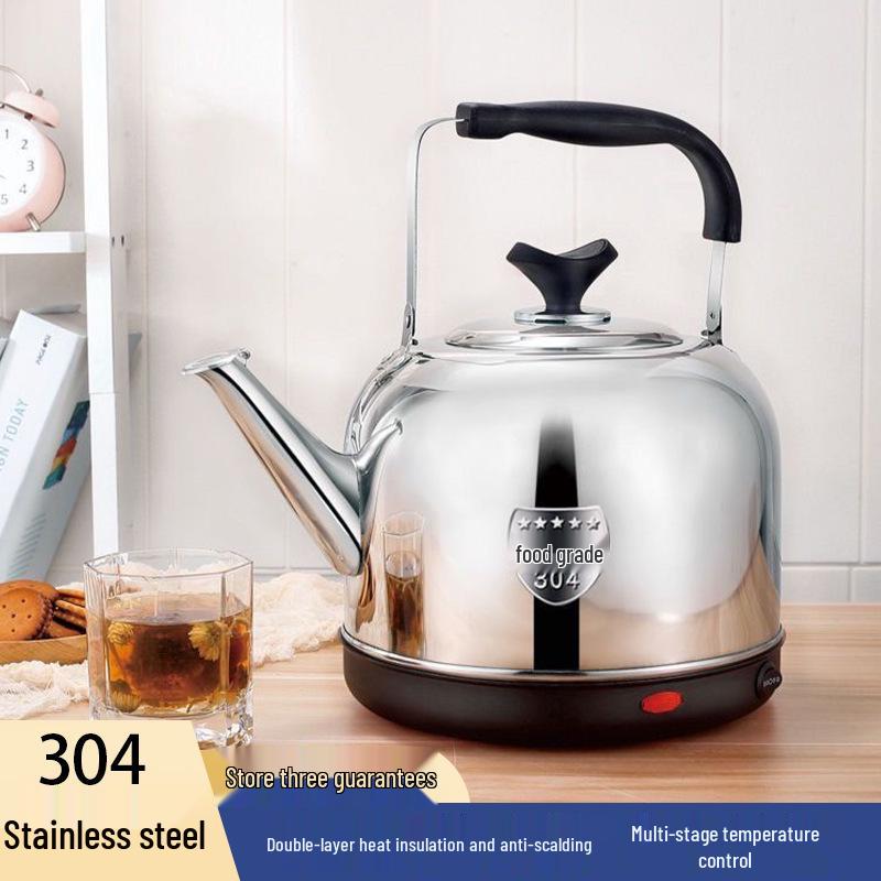 

Large Capacity Stainless Steel Electric Kettle with Automatic Power-Off and Heat Preservation for Tea 4L