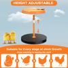 Chick Brooder Plate Adjustable Temperature Chick Brooder Heating Plate Chick Heat Plate for Hatching Chicken Quail Duck Eggs