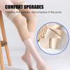 1Pair Self-Heating Kneepad Warm Pads Knee Compression Sleeves Knee Brace Support for Arthritis Pain Relief Thermal Leg Warmers