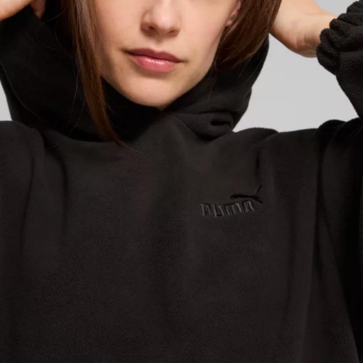 Puma Ess Elevated FW24 Casual Comfortable Fashion Hoodie Women hoodies Black 681529-01