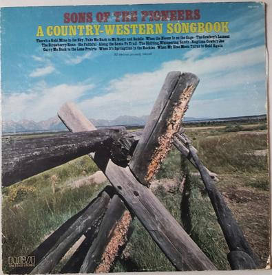 LP Record SONS OF THE PIONEERS - A Country-Western Songbook ANL12332 RCA 1977 US Country Used