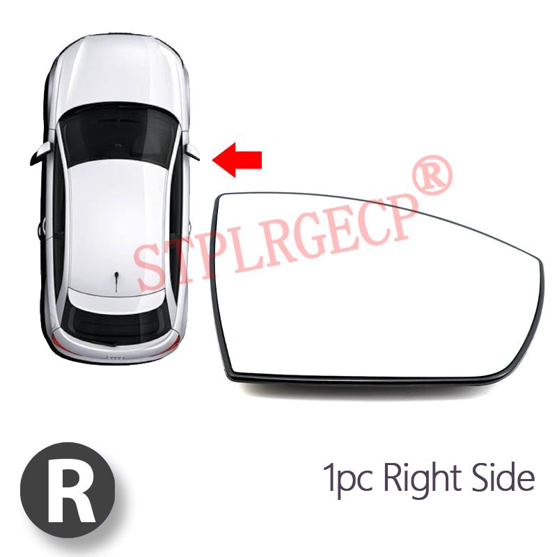 Auto Car Left Right Hand Side Door Wing Reaview Mirror Glass Heated Replacement for Ford Escape 13-16 Kuga EcoSport 13-20