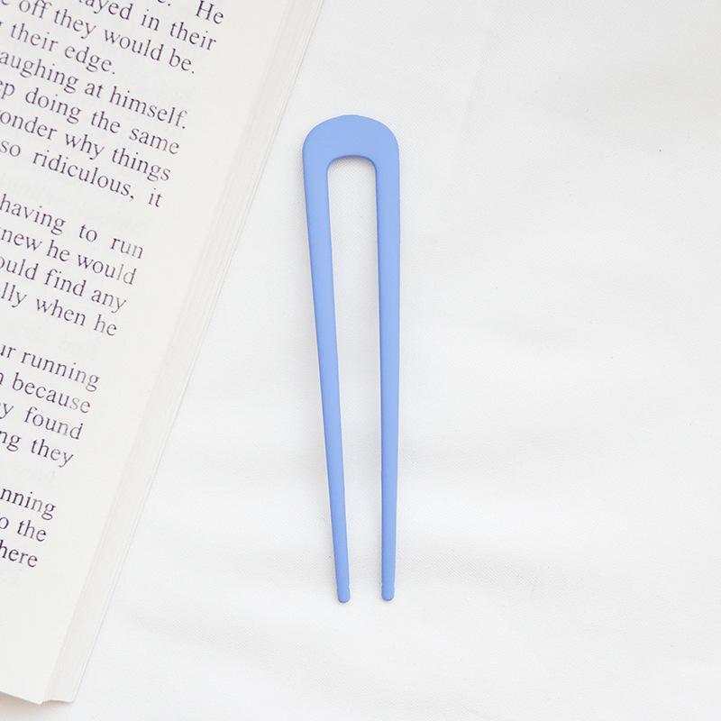 Japanese Style Modern U-Shaped Hairpin for Women - Versatile Daily Bun and Headdress Accessory