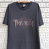 Vintage 2006 Trivium Cropped T Shirt Heavy Thrash Progressive Metal Metalcore Band Merch Tee Size XL