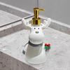 Creative Refillable Lotion Dispenser Christmas Elk Design Bathroom Accessories for Vanity Washroom
