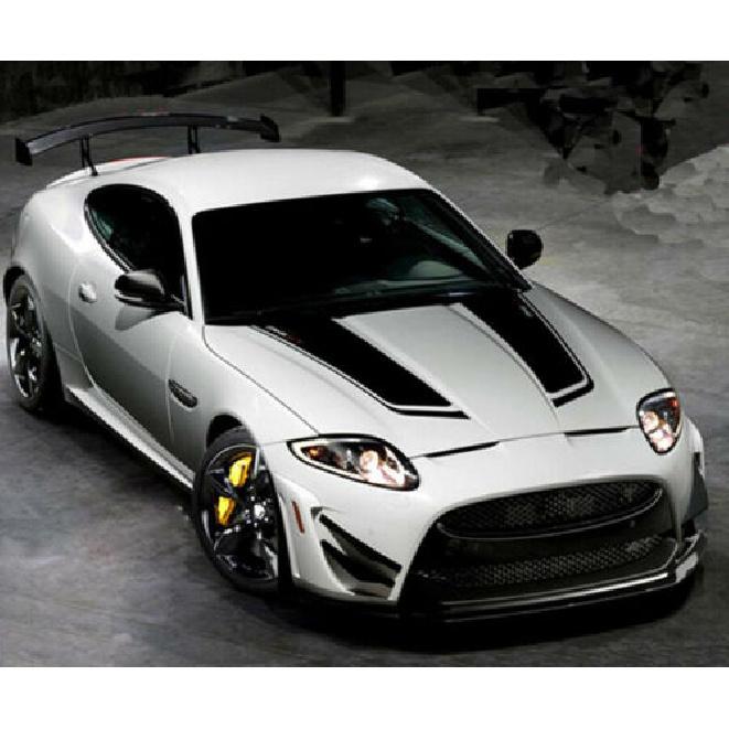 Car Racing Sports Styling Stripe Sticker Vinyl Decals Trim For Auto Hood Bonnet