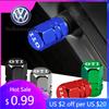 For VW Volkswagen Jetta MK5 Golf 4Pcs 3D Metal Car Tire Valve Caps Wheel Dust Cover For GTI Volkswagen Magotan R Lavida Golf Bee