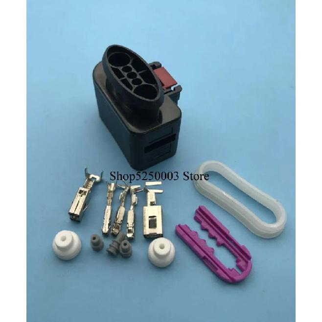 5sets 5pin Hybrid 1.5mm 6.3mm Auto Female Housing Plug Modified Parts Wiring Harness Connector 1K0919231
