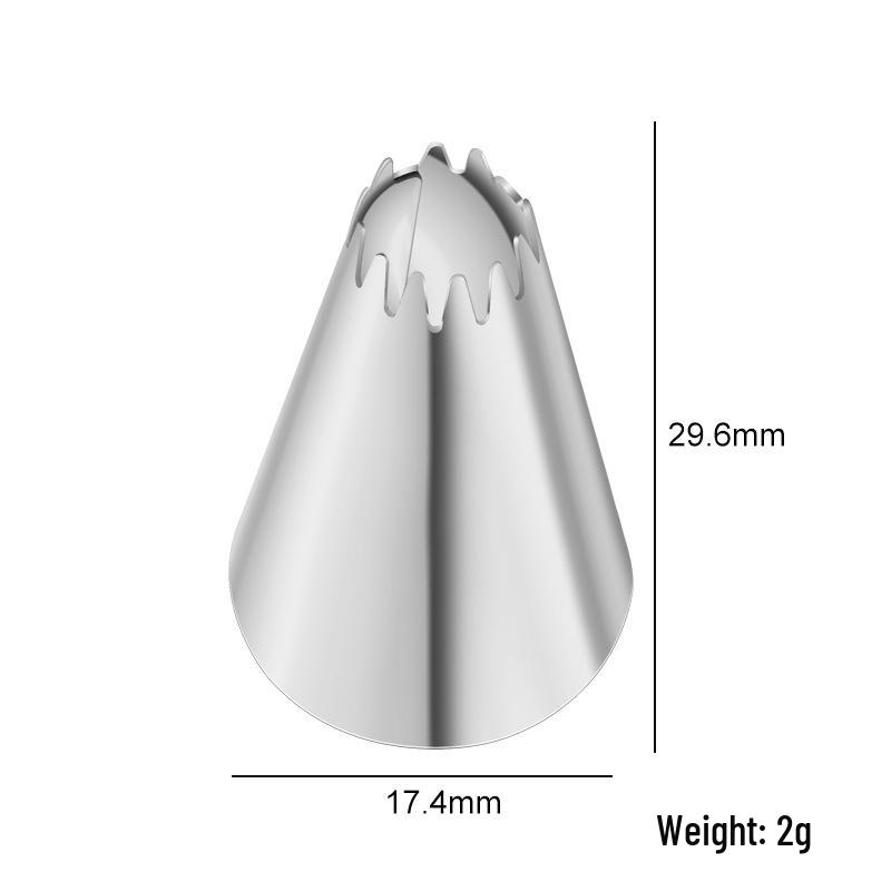 Stainless Steel Piping Tips Set - 48 Styles for Cake Decorating