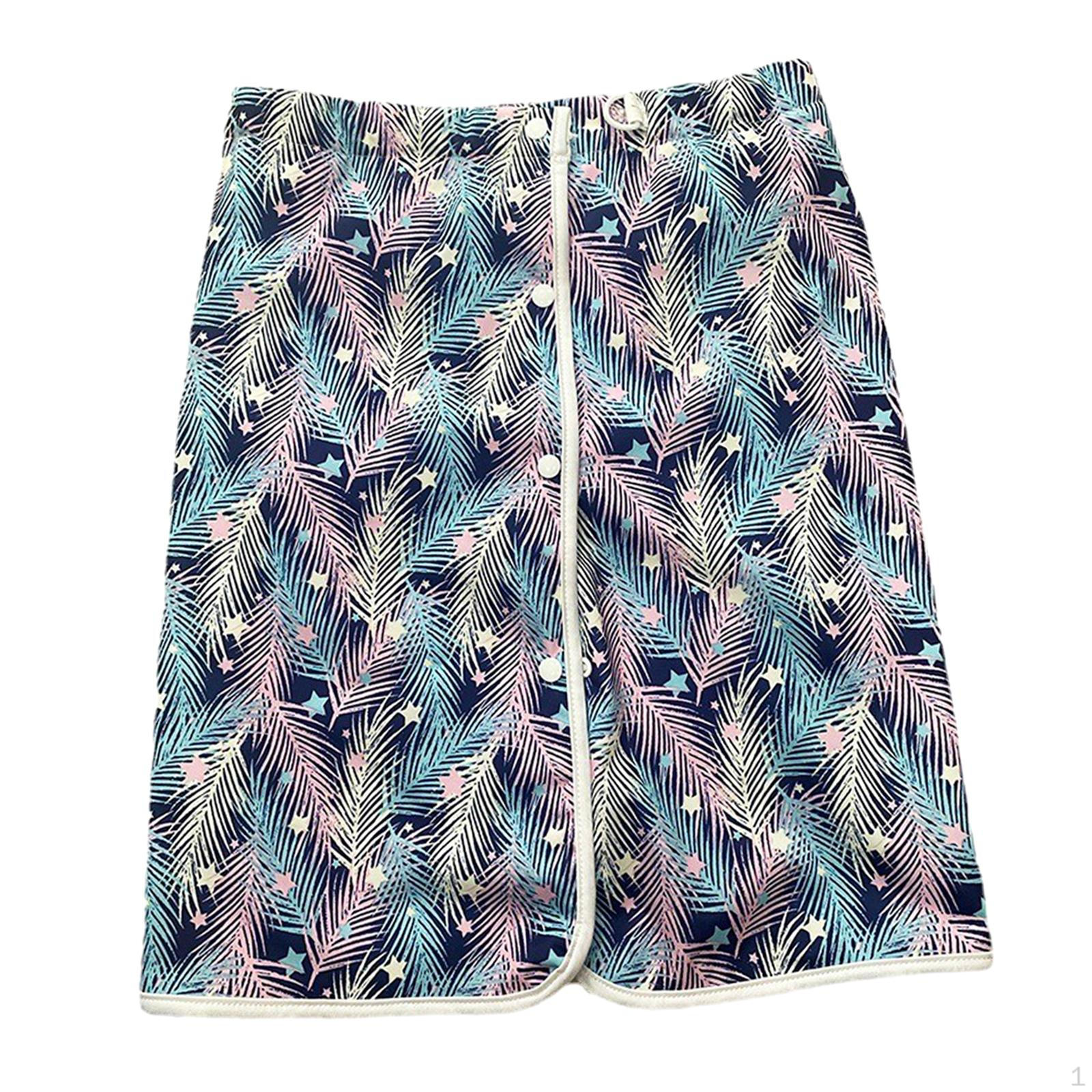 

Тканевая юбка-подгузник для защиты кровати - многоразовый моющийся чехол для взрослых Star leaves XXXL