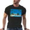 Hiroshi Nagai TShirt Anime Clothes Summer Tops Shirts Graphic Tee Graphic T Shirt Vintage Mens Graphic Tshirts Big and Tall