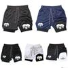 Muay Thai Kick Boxing MMA Shorts Triple Three Skull Men Women Unisex Double Layer Quick Dry Breathable Training Sport Gym Fitness Workout