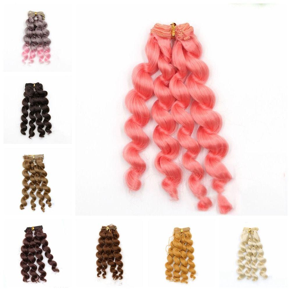 

Кудрявые кукольные волосы, парик для кукольных волос, кукольные волосы BJD, кукольные волосы для 1/3, 1/4, 1/6, 1/12, кукольные волосы 4