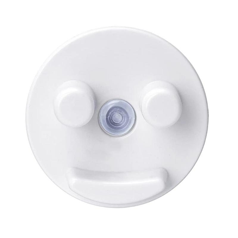 Sponge Holder Suction Cup Smiling Face Sponge Holders for Kitchen Sink Bathroom Holding Sponges Rack