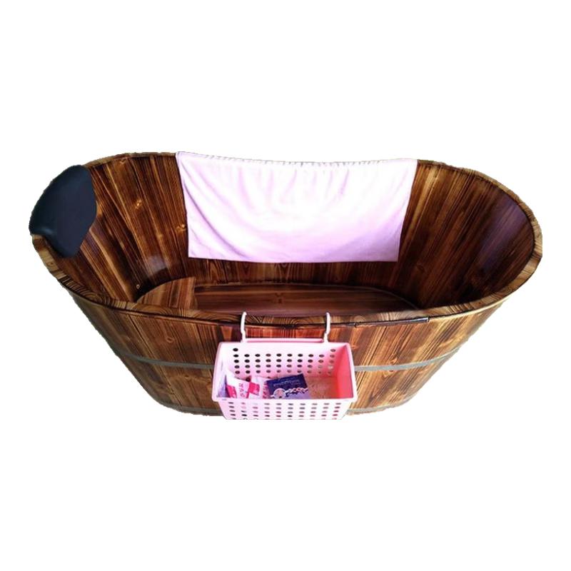 

Ванна для замочування з масиву дерева