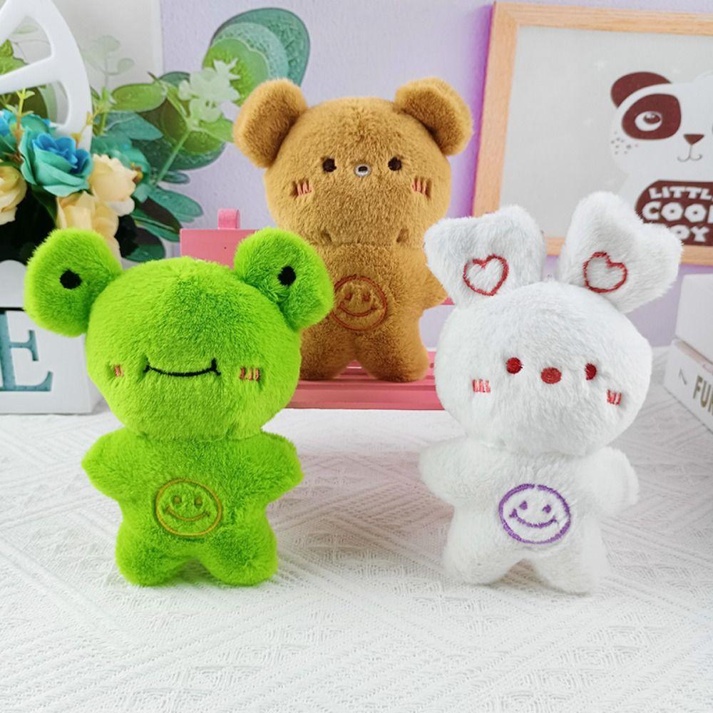 

Bear Keyring Softstuffed Toy Frog Plush Keychain Keychain Pendant Stuffed Plush Doll Plush Toy Bear