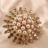 Exquisite Multi-Layer 3D Ethnic Style Floral Ring - Large Retro Design