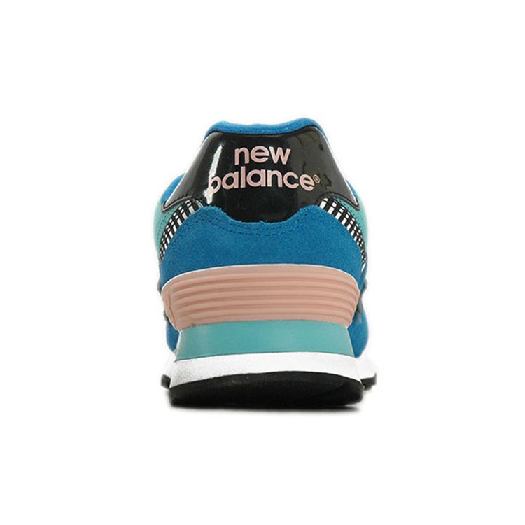 New Balance Nb 574 Palm Springs Round Toe Comfortable Durable Low Top Running Shoes Women sneaker Blue WL574BFL