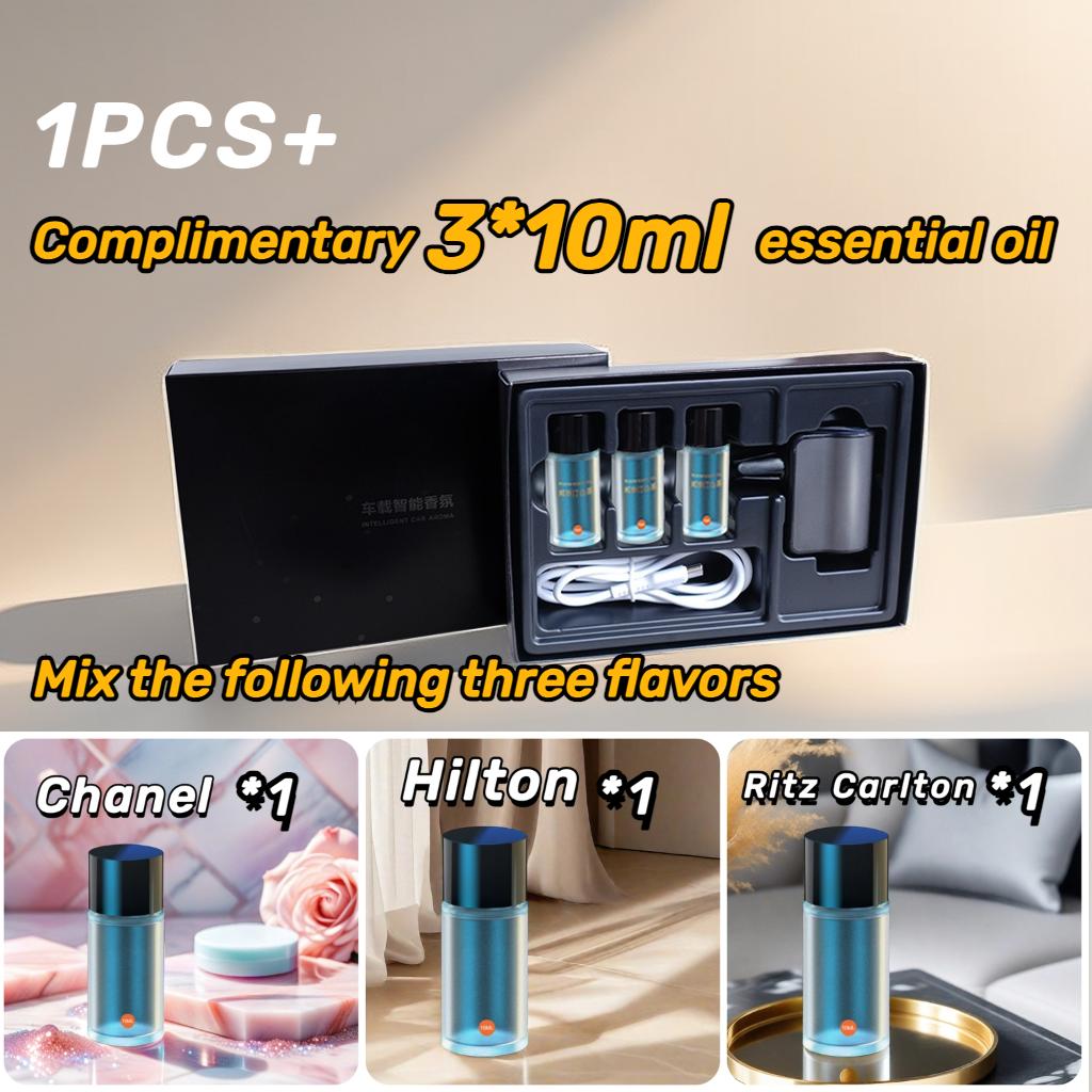 Personalized Fashion Car Perfume Alloy High-Grade Car Fragrance With Essential Oil Air Vent Freshener Car Interior Accessories