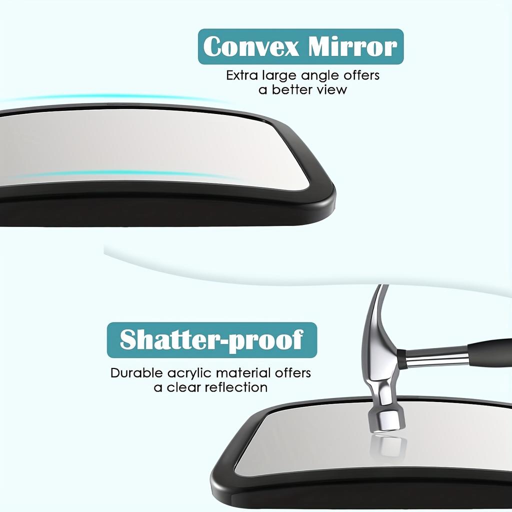 Back Baby Seat Safety Mirror For Car Headrest Rear Facing Seat Infant  Toddler Child Mirror In Car Baby Viiew Suitable For All Ages Kids Adults