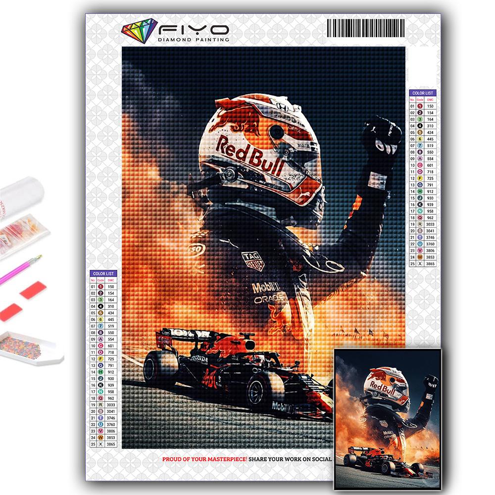 

Полный 5D Diy Алмазная картина F1 Гонщик 5D Алмазная картина