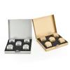 5pcs Dice with Case Aluminum Whiskey Stones Rocks for Drinks Holder Rack Gift Whisky Beer Wine Cooler Bar Ice Cube Bucket Wine