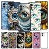 Fashion Eyelashes Eyes Phone Case Cover for Xiaomi Mi 17 15 14 13 12 11 Ultra 15T 14T 13T 12T 11T Pro Lite 5G Soft TPU Shell Bag