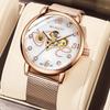 ORKINA Brand New Luxury Women Watches Ceramic Diamond Ladies Butterfly Hollow Automatic Mechanical Wristwatch Relogios Femininos