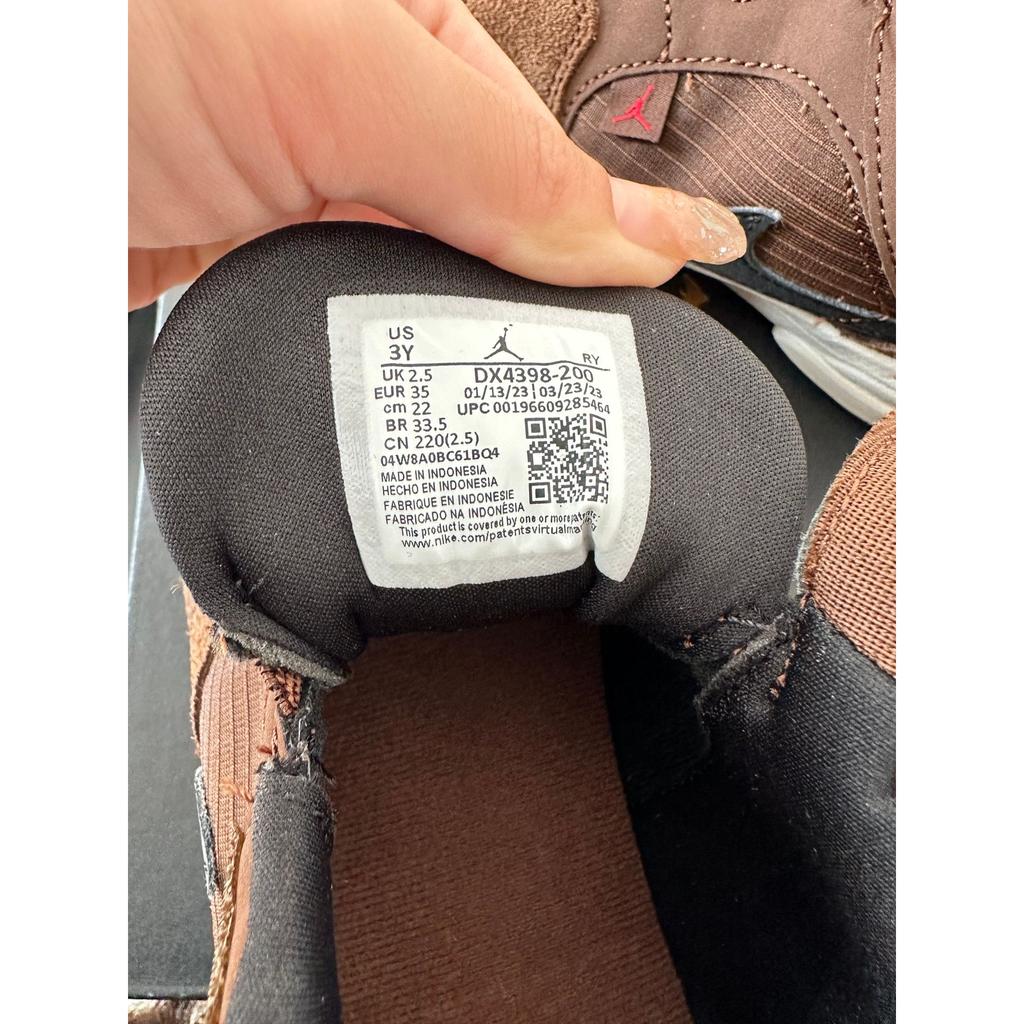 Air Jordan Jordan Stadium 90 PS Cacao Wow Kids Кроссовки Коричневый Черный Университетский красный DX4398-200