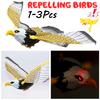 1-3Pcs Luminous Bird Repellent Hanging Eagle Flying Bird Scarer Bird Repellent Hanging Eagle Luminous Bird Repellent