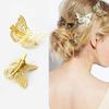 Vintage Women Hollow Butterfly Metal Hairpin Side Hair Clip Barrette Headwear