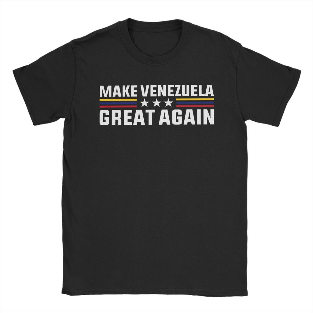 MakeVenezuelaGreatAgain Tee Shirt for Unisex Women Fashion T Shirts 100 Cotton Clothing