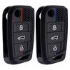 Key Case Cover For Vw Golf 7 Gti Polo T-Cross T-Roc Touran Tiguan Skoda Octavia Rapid Kodiaq Fabia Seat Ibiza Leon Ateca Arona