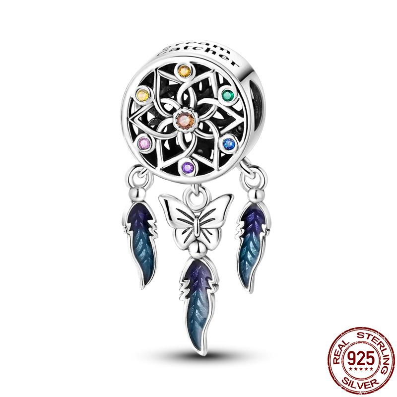 Copper Couple Lovers Sisters The Swing Pendant Charms Fit Original Bracelet Diy Bead Women Jewelry Gift