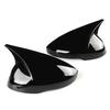 22 Civic Carbon Fiber Rearview Mirror Cover - Gloss Black