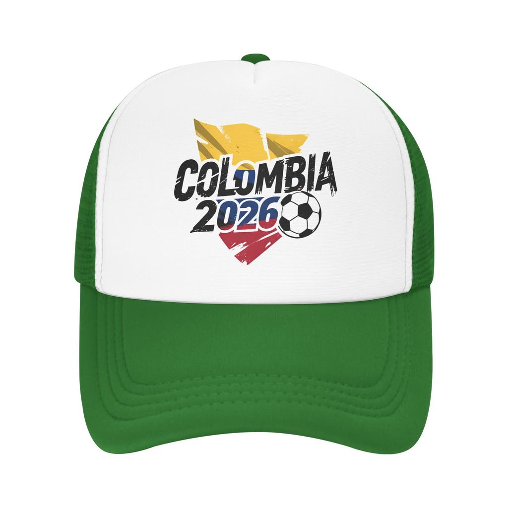 Colombia Football Match Mesh Baseball Cap Unisex Fashion Sun Hat Canada Mexico Usa Dad Hat Adjustable Summer Trucker Cap