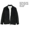 Winter Fleece Warm Coat Men's Fuzzy Sherpa Jacket Long Sleeve Full Zip Open Front Casual Outdoors Sports Daily Wear