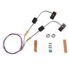 & 2X Schraube Bemalte Lichter Zubehör DIY Modell LED