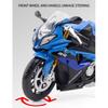 1/12 Scale S1000RR Racing Motorcycle Diecast Model Toy, with Sound and Light for Kids Toddler Boys Girls Gift Collection