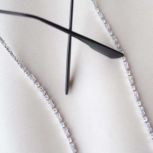 Teulejyu Brilliant Cubic Setting Chain