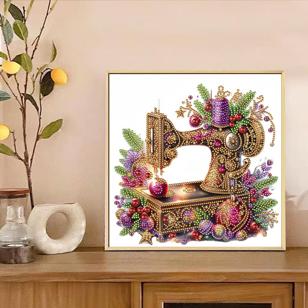 Christmas 5D DIY Diamond Art Painting Kits for Home Wall Decoration Diamond Art Kits DIY Gem Art Diamond Painting Kits 30x30cm