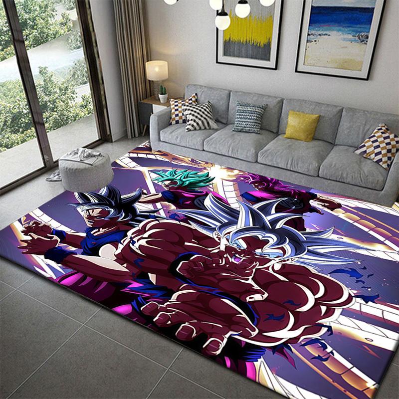 

Dragon Ball Broly Legendary Pattern Carpetanime soft washable cartoon floor carpet 60x90cm