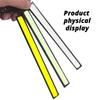 1X 17cm DRL Denní světlo Auto COB Mlhovka Kufr Světla pro denní svícení Automatické Vodotěsné Směrovka LED Osvětlení SPZ