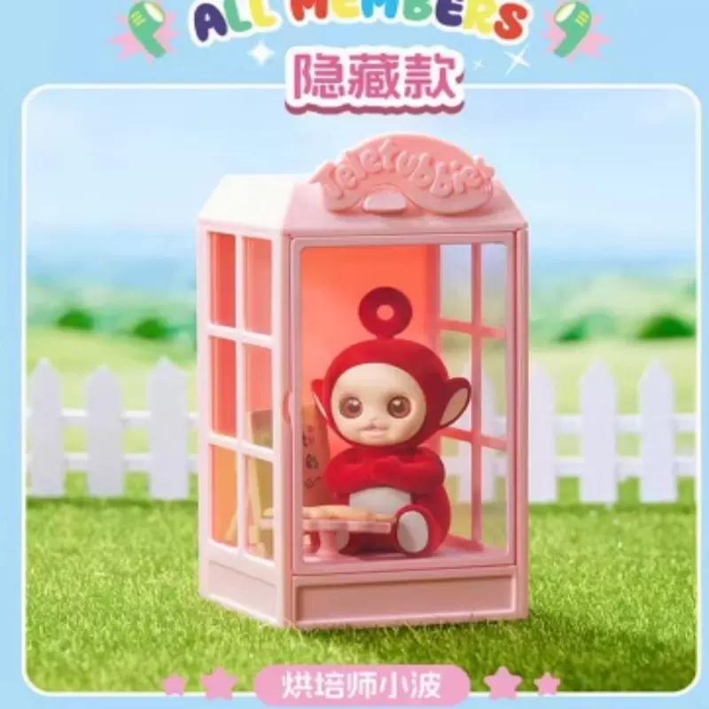 

Miniso Teletubbies Серія Вітрина Лялька-модель Сліпа коробка Каваї Прикраси Настільна прикраса Подарунок на день народження Дитячі іграшки