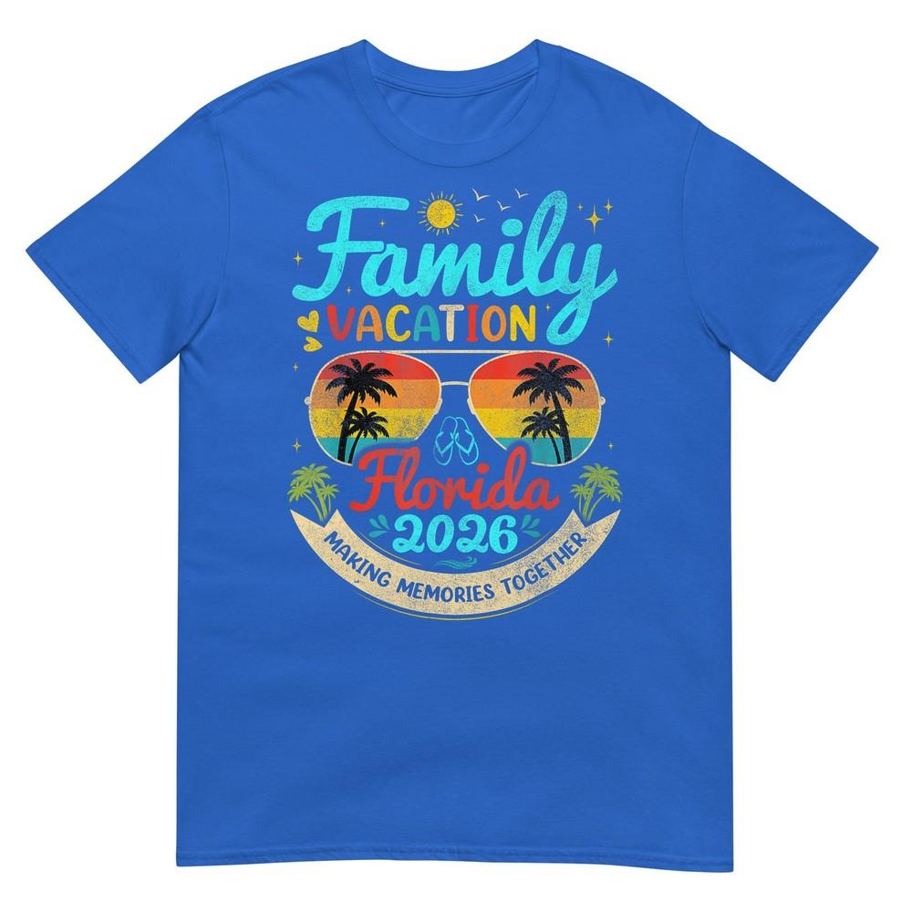 Vintage Family Vacation Florida 2026 Florida Group TShirt