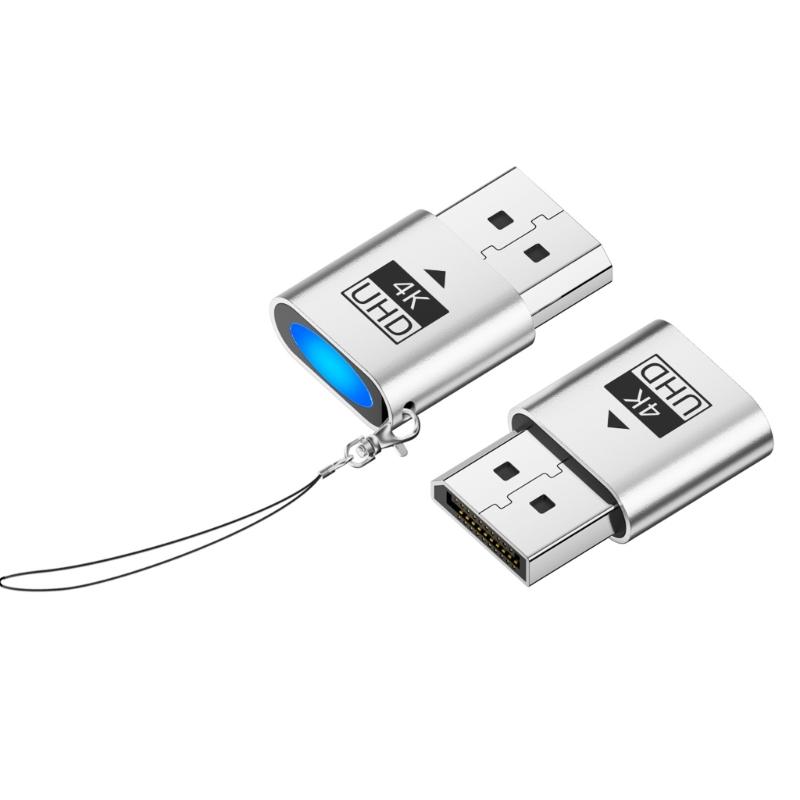 Wide Compatibility DP/Mini DP Virtual Screen Solution EDID Emulator For Debugging And Remote Work Environment