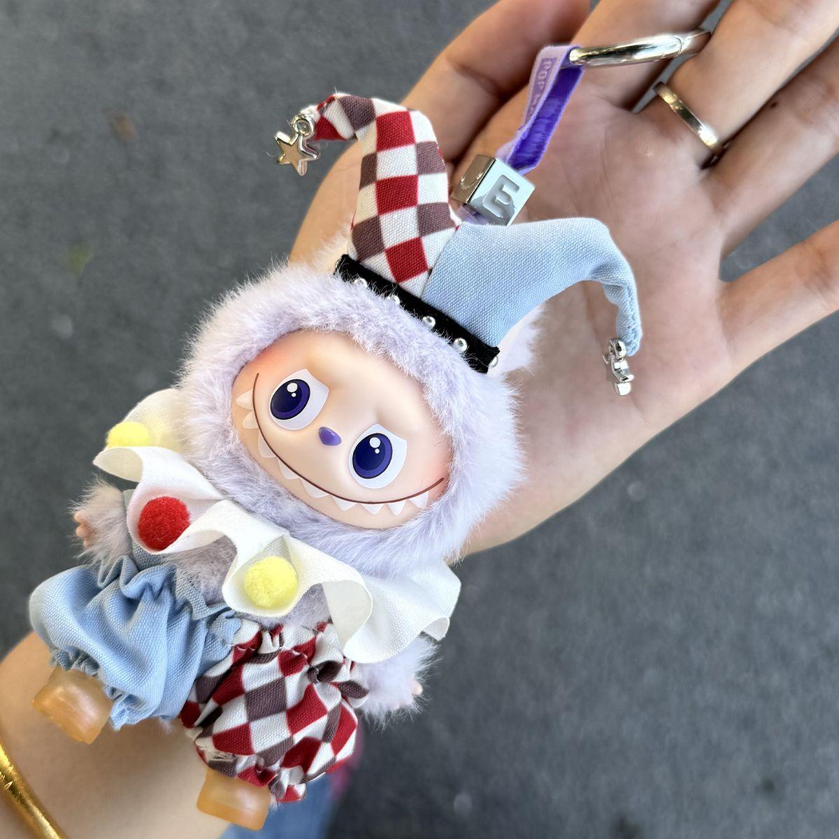 

4.0 Bubuwa Clothes, Fourth Generation, Heart Code: Clown Clothes, Doll Clothes, Circus Universal, for Doll Clothes Set with shoes as a gift